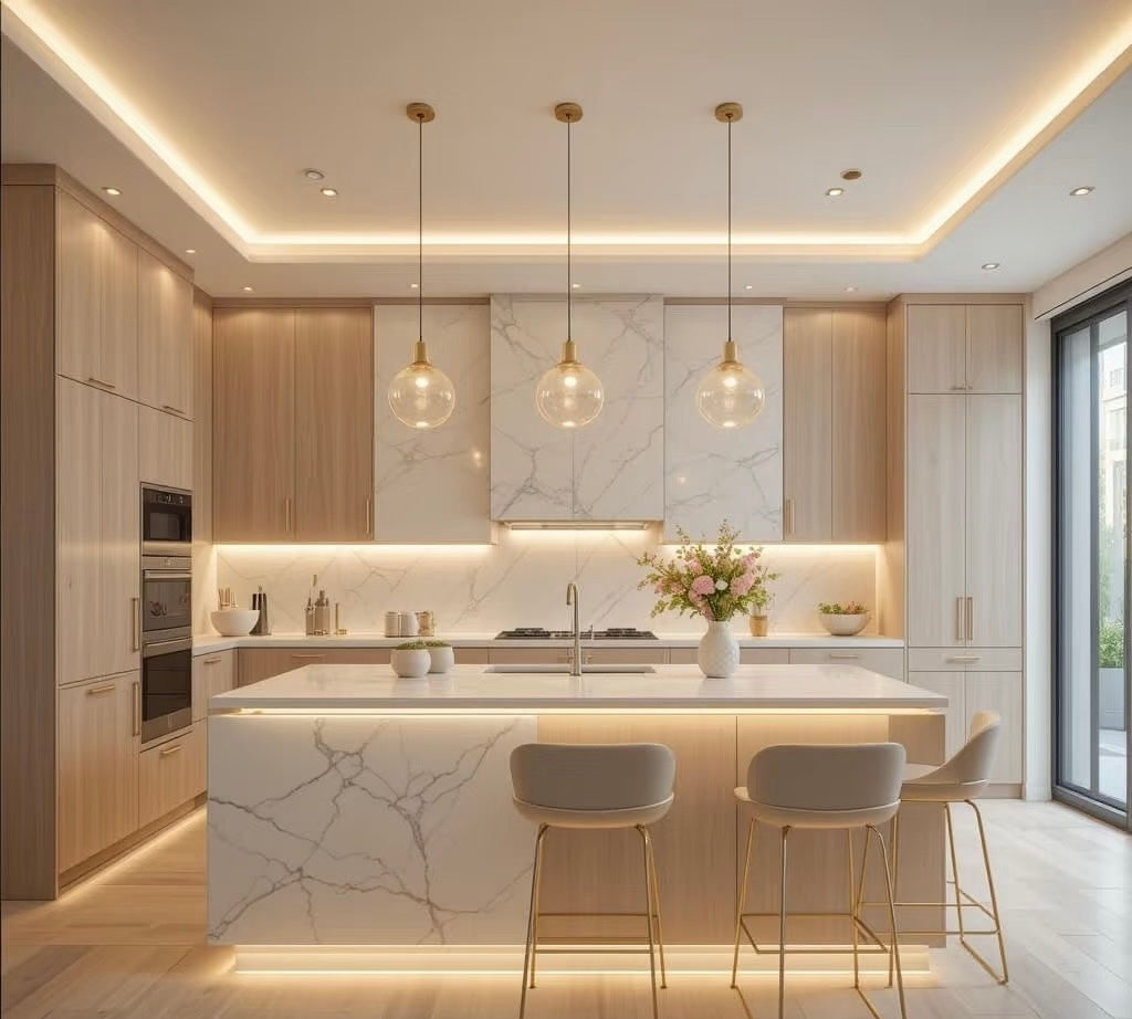 Kitchen cabinet set