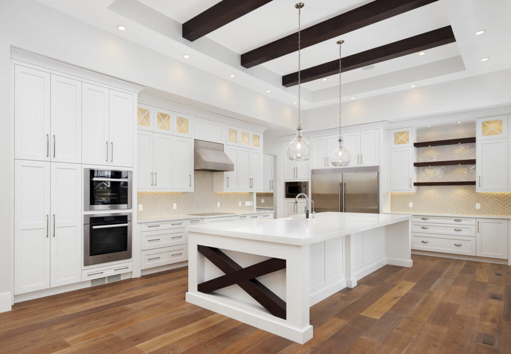 QZ American kitchen cabinet - shaker white