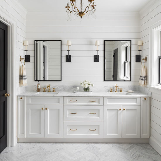 QZ American kitchen cabinet - shaker white