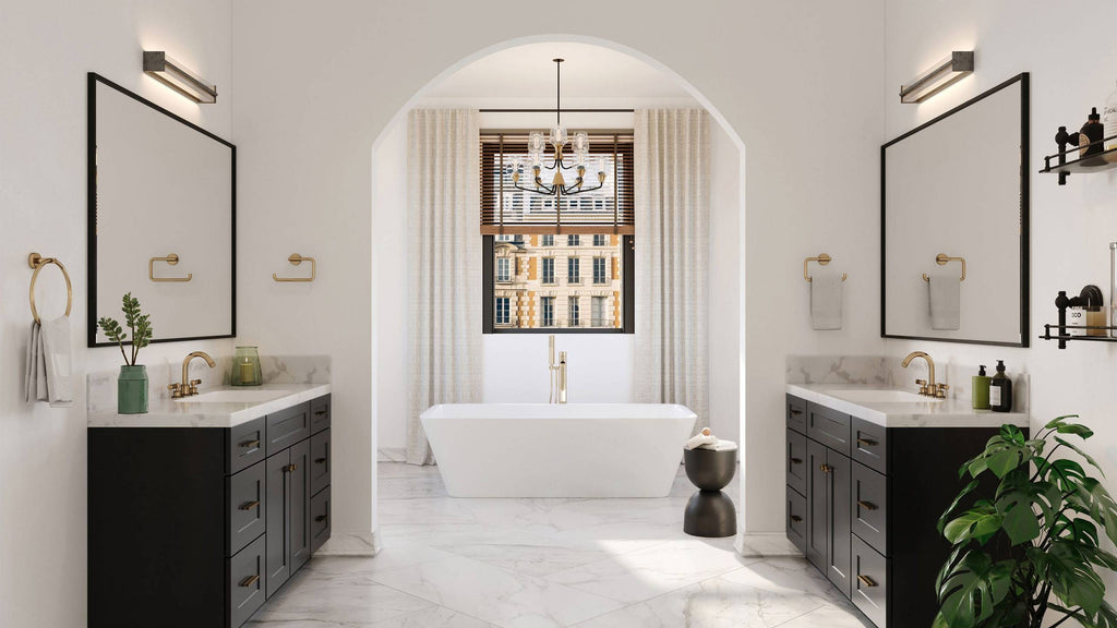 QZ American kitchen cabinet - Shaker black