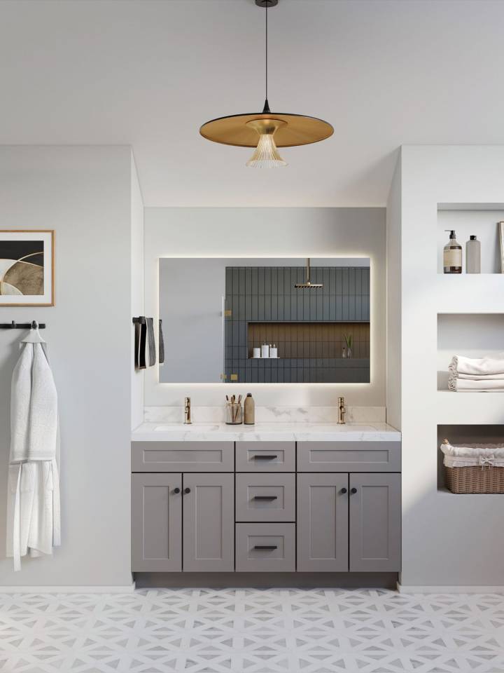 QZ American kitchen cabinet - Shaker Gary